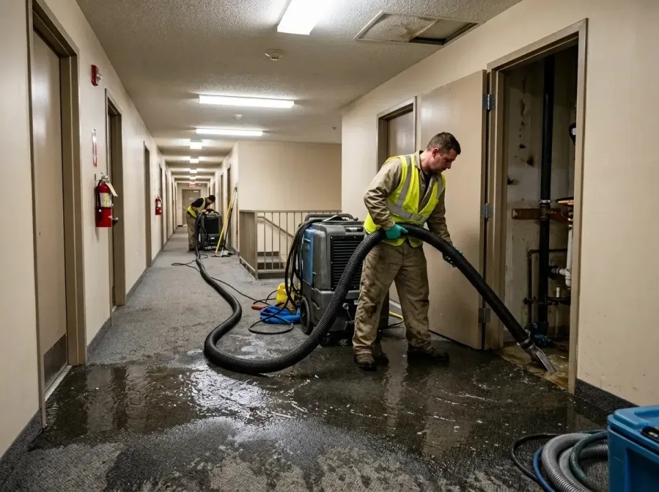 multi-unit-apartment-hallway-f-005 — frequently asked questions, Emergency Burst Pipe Water Extraction & Removal in Gresham…